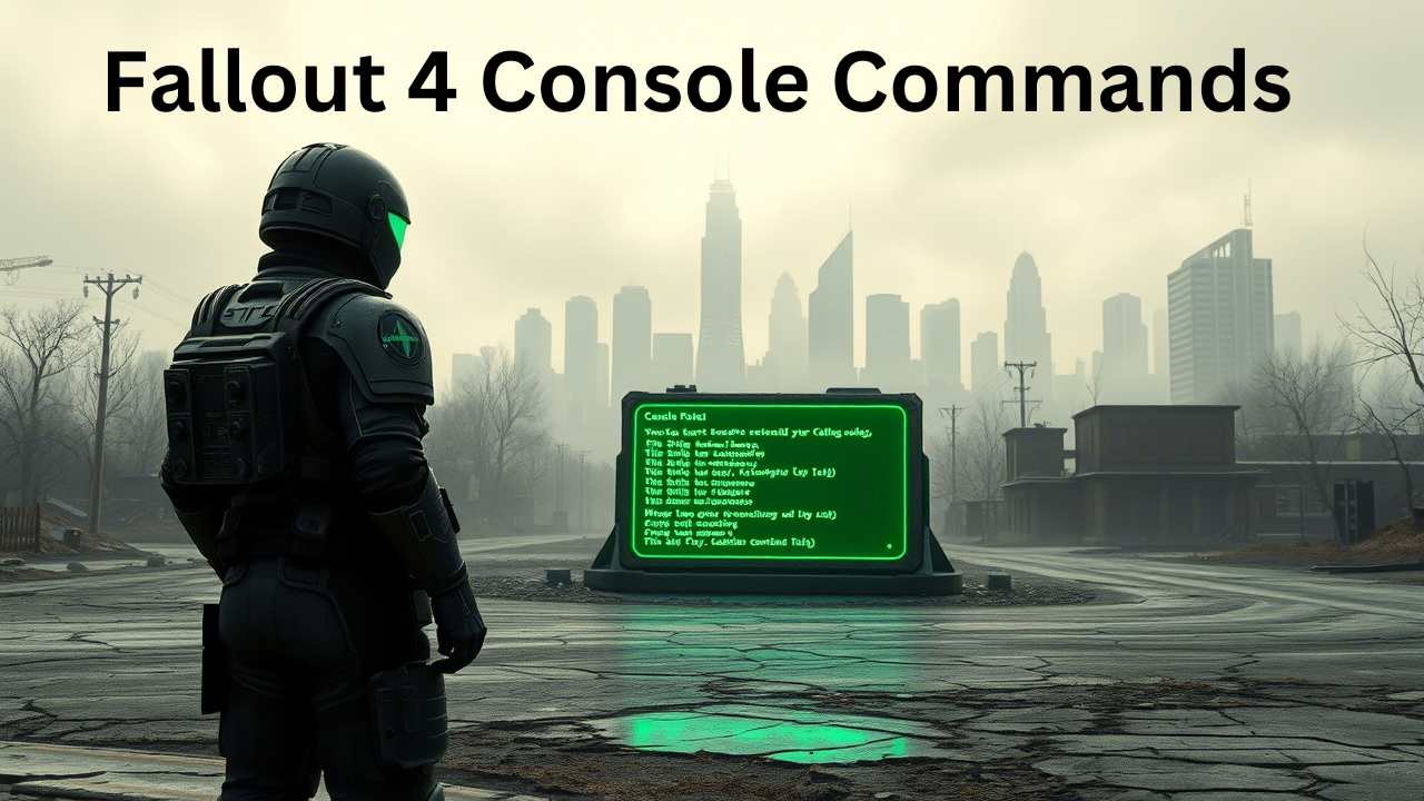 Fallout 4 Console Commands
