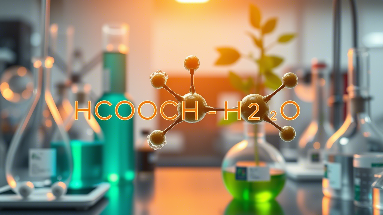 HCOOCH CH2 H2O
