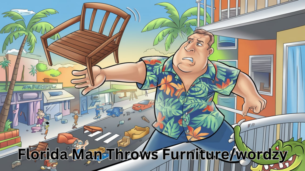 Florida Man Throws Furniture