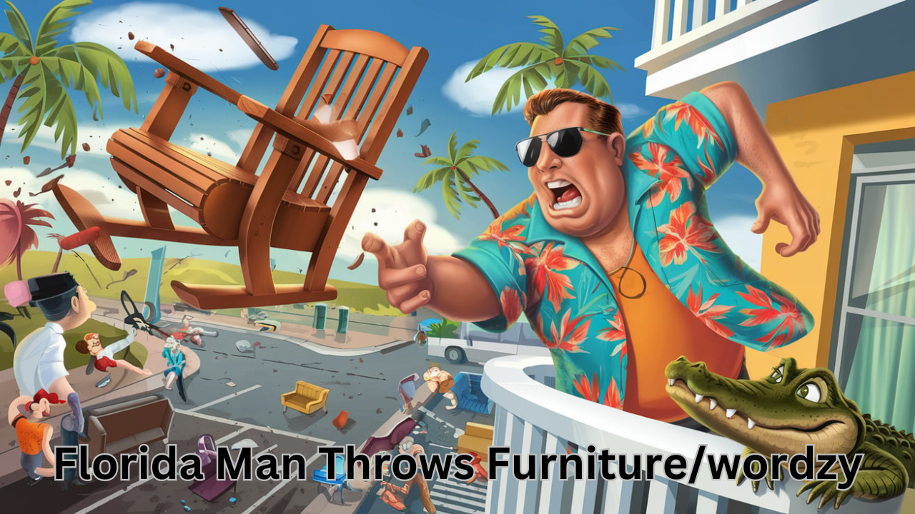 Florida Man Throws Furniture
